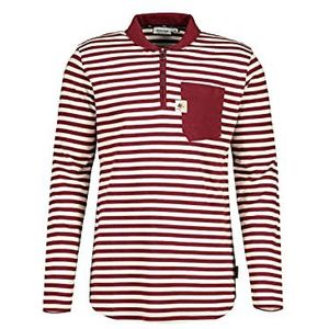 Maloja PeterschigLM heren T-shirt Red Monk Stripe, M