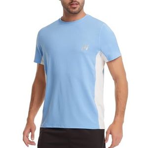 MEETWEE Rashguard Heren, Sportshirt Korte Mouw UV-beschermingsshirt UPF 50+ Functioneel Shirt Ademend Rash Vest voor Buiten Hardlopen Sporten