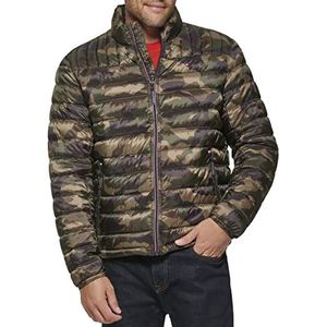 Tommy Hilfiger Ultra Loft Packable Puffer Jacket Down Alternatieve jas voor heren, Camouflage, XS, Camouflage, XS