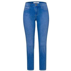 BRAX Dames S Style Shakira Free to Move: Modieuze Five-Pocket-buis Skinny Fit, Used Holiday Blue, 42W x 32L