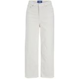 Jack & Jones - Milla - Hoogzittende Jeans - Cropped - Wijde Pijpen