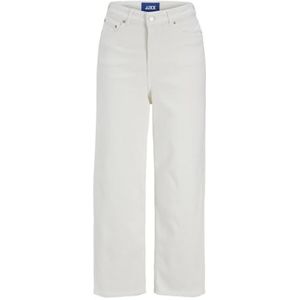 Jack & Jones - Milla - Hoogzittende Jeans - Cropped - Wijde Pijpen