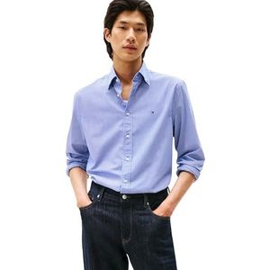 TOMMY HILFIGER - FLEX - Overhemd - Blauw/Wit - Geruit
