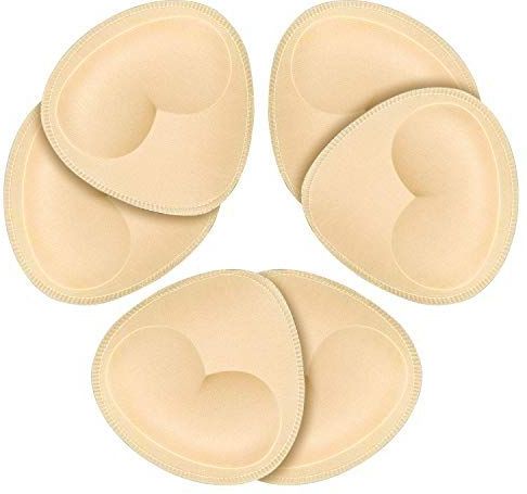 TopBine - Bh-inzetstukken - Beige - 3 Paar - Uitneembaar