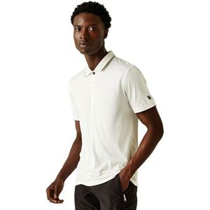 Regatta Heren Remex II Jersey Sneldrogende Poloshirt met korte mouwen, Marshmallow, M
