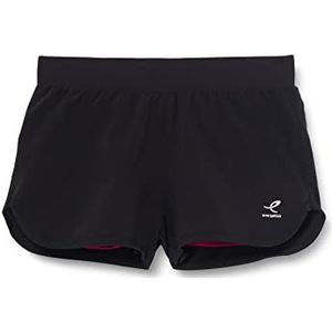 ENERGETICS Uniseks shorts, zwart/rode wijn, 116 cm