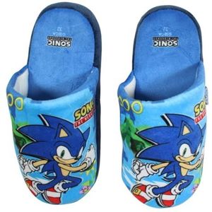 Disney Sonic Pantoffels voor jongens, pantoffels, blauw, 30 EU, Blauw, 30 EU