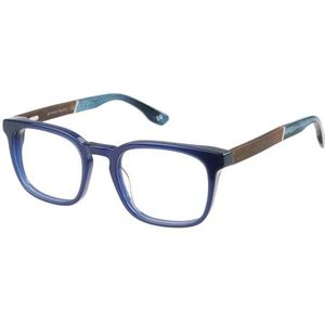 BOTANIQ Men's BIO-1131 brilmontuur Prescription Eyewear Frames, blauw, 52, blauw, 52
