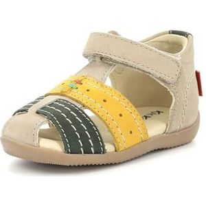 KICKERS BIGBAZAR-2 sandalen, beige geel, 19 EU, Beige Geel, 19 EU