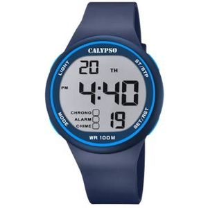 Calypso Digitaal horloge voor heren, kwarts, met kunststof armband K5795/3