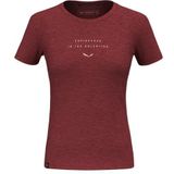 Salewa - Eagle Eitd - T-shirt - Syrah - Dames - 120 g/m²