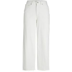 JACK & JONES Jxmilla Wide Hw Culotte Jeans DNM., wit, 29W / 32L