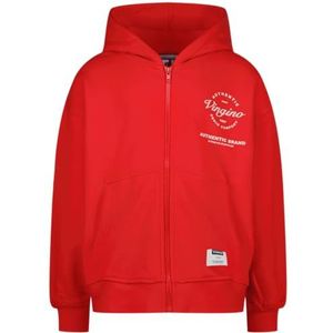 Vingino Jongens Orelly in Color Fiery Red Maat 10, fiery red, 10 Jaar