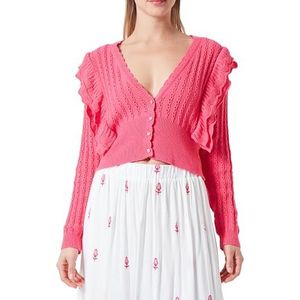 paino Dames Cardigan 11026968-PA01, roze, M, roze, M