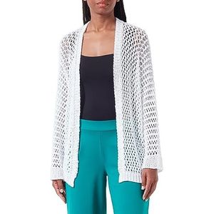 TILDEN Gebreide cardigan voor dames, 39431321, wolwit, L, wolwit, L