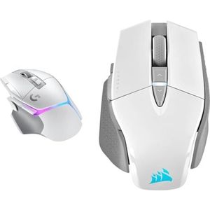 Logitech G G502 X & Corsair M65 RGB ULTRA WIRELESS Afstembare