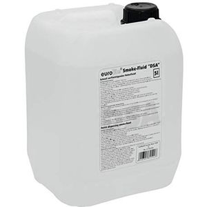 Eurolite Smoke Fluid DSA-effect, 5 liter, rookvloeistof voor rookmachines, extreem hoge dichtheid en zeer korte levensduur, Made in Germany, geurneutraal op waterbasis, biologisch afbreekbaar