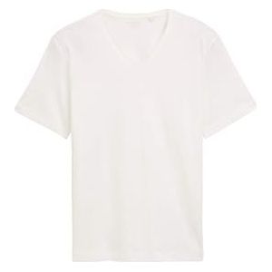 TOM TAILOR T-shirt voor heren, 10332 - Off White, XL