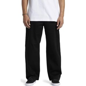 Dcshoes Chino Broek Worker Baggy Chino Broek Heren Zwart 30/32
