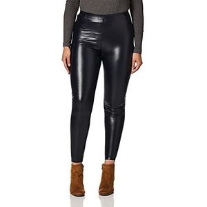 HUE Women's Sleek Effect High Waist Leggings, Navy, X-Large