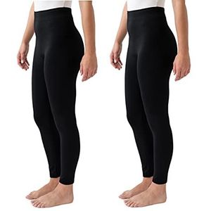 MUK LUKS Kousen voor dames, Zwart/Zwart, L-XL