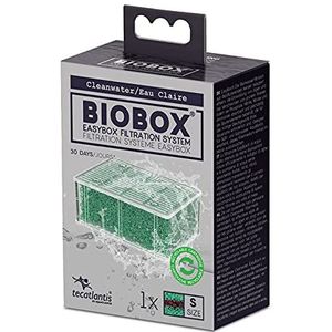 Tecatlantis Easybox Filter Media Cartridge voor MINI Biobox Filters, Reinigingswater, Small