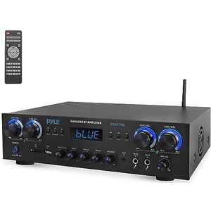 Pyle - Audioversterker - Zwart - Stereoversterker - Bluetooth 5.0