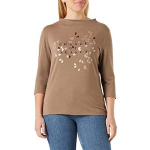 Taifun T-shirt voor dames, Taupe patroon, 34