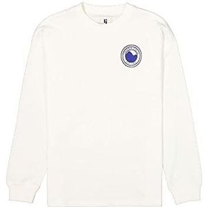 Garcia Kids T-shirt met lange mouwen voor jongens, gebroken wit, 128/134