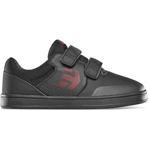 Etnies Little Kids Marana Skate-schoen, zwart/rood/zwart, 32 EU, Black Red Black, 32 EU