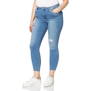 Vero Moda VMSOPHIA HR SKINNY DESTROY JNS VI3153 GA Jeans, Light Blue Denim, S/32