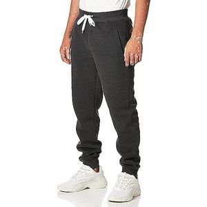 Southpole Active Basic Jogger Fleece Pants Joggingbroek voor heren, antraciet gemêleerd, M