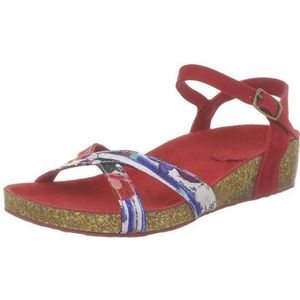 Desigual Dames Beach Kim 2 teenslippers, Rood Navy 5036, 38 EU