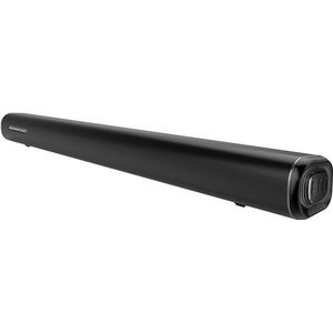 Kenwood LS-600BT soundbar met 60 W RMS uitgangsvermogen, wit LED-display, geïntegreerde DSP-versterker, HDMI-ingang (ARC), kleur: zwart.