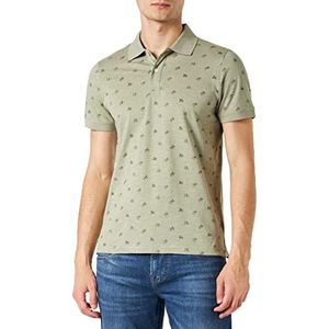 s.Oliver Poloshirt voor heren, korte mouwen, Groen 78a1, XXL