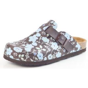 Dr. Brinkmann Damesslippers, bruin bruin turquoise 2, 36 EU