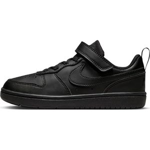 Nike Court Borough Low RECRAFT (PS), sneakers, zwart/zwart-zwart, 35 EU, Zwart, 35 EU
