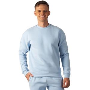 Carlheim Herensweatshirt Hudson Lounge, ijsblauw, S