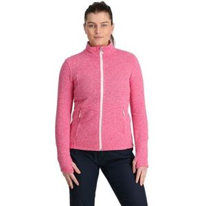 Spyder Dames Soar Full Zip Fleece Jacket Sweatshirt, roze, XS
