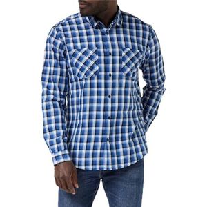 ESPRIT Herenoverhemd, 400/marineblauw, L