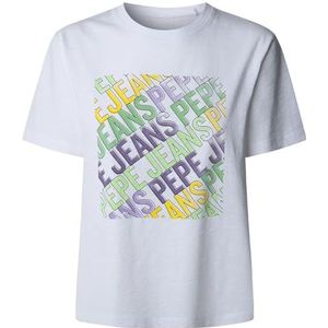 Pepe Jeans - T-shirt - Katoen - Groen