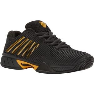 K-Swiss Hypercourt Express 2 tennisschoen voor dames, Moonless Night Amber Yellow, 35 EU