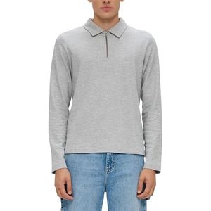 Q/S by s.Oliver Herenshirt met lange mouwen met polokraag, 9400, XXL