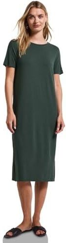 Street One - Midi Shirt - Casual - Zwart - Viscosemix