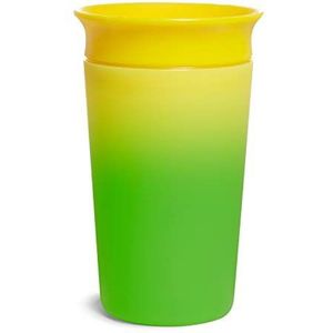 Munchkin Miracle® 360° van kleur veranderende drinkbeker, 266 ml, geel