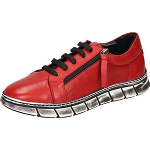 Manitu Dames 850108-04 Sneakers, rood, 42 EU, rood, 42 EU