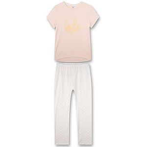 Sanetta meisjes pyjama kort modal, Zacht roze., 176 cm