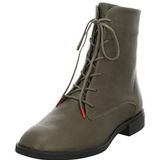 Think Nina Dameslaarzen met textielvoering, olijf 7000, 36,5 EU, Olijf 7000, 36.5 EU