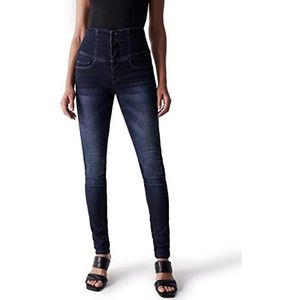 Salsa Diva Skinny afslankende jeans soft touch, Rosa Roja, 30 NL (Fabrikant maat:25)