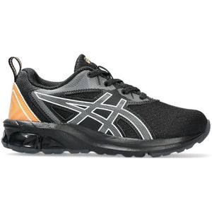 Asics Gel-Quantum 90 IV PS, sneaker, maat 33, smal, zwart, oranje, Lily, 33 EU Estrecho